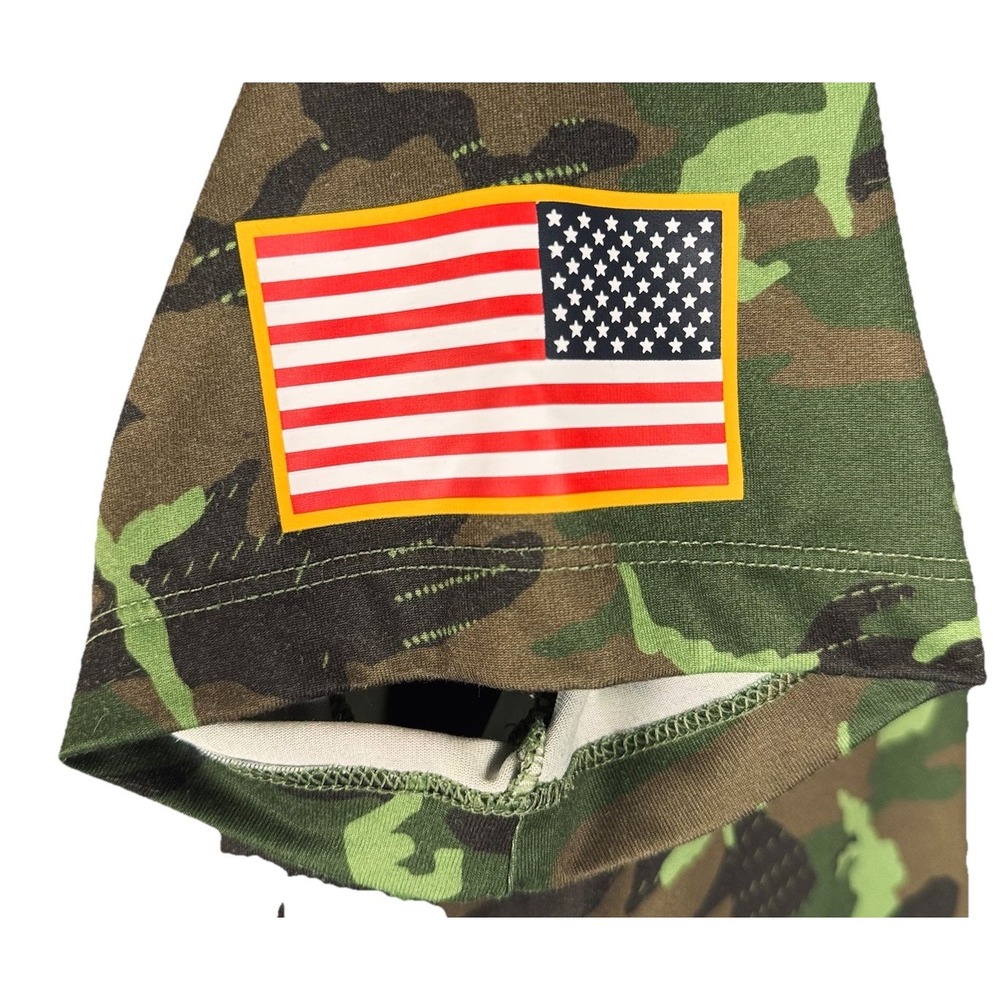 Nike Oregon Ducks S/S Military Appreciation Shirt Womens M Green Camo DriFit Tee - Picture 4 of 8